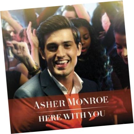 Asher Monroe 'Here With You' single cover