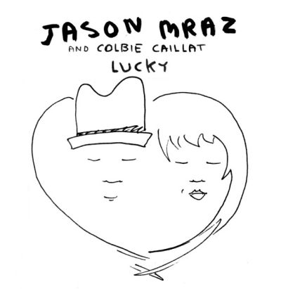 Jason Mraz 'Lucky' single cover
