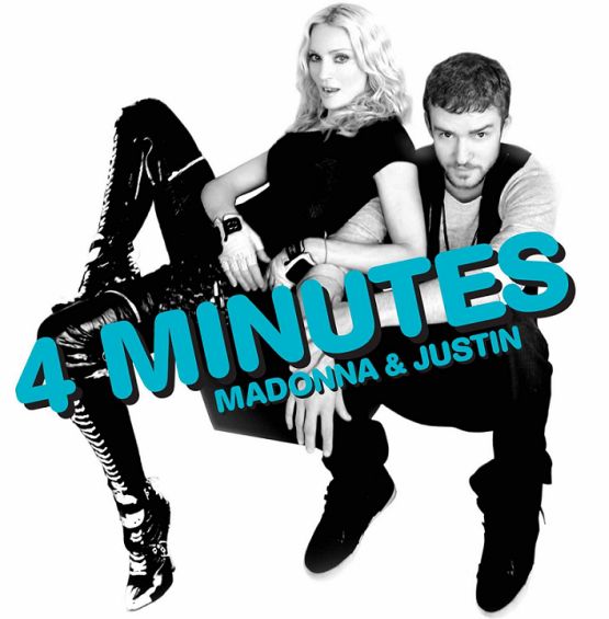 Madonna and Justin Timberlake '4 Minutes' single cover