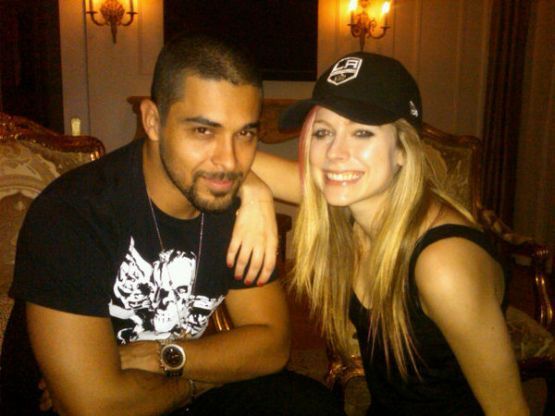 Avril Lavigne and Wilmer Valderrama
