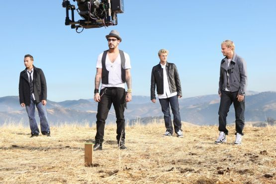 Brian Littrell, Nick Carter, AJ McLean and Howie Dorough of the Backstreet Boys