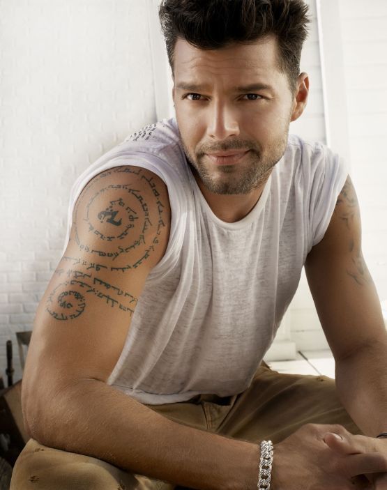Ricky Martin tattoos