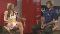Ashley Tisdale and Zac Efron