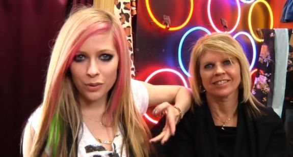 Avril Lavigne & mom Judy
