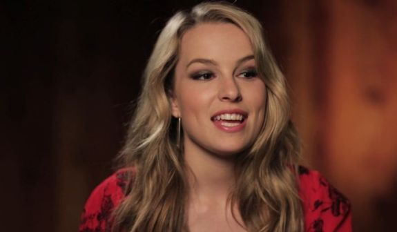 Bridgit Mendler talks about her song 'Hurricane' and working with Eman Kiriakou, Evan Bogart and Andrew Goldstein on the track featured on her album 'Hello My Name Is...'