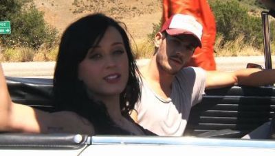 Katy Perry with her 'Teenage Dream' music video love interest Josh Kloss