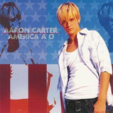 Aaron Carter 'America AO' single cover