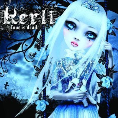 Kerli 'Love Is Dead' single cover