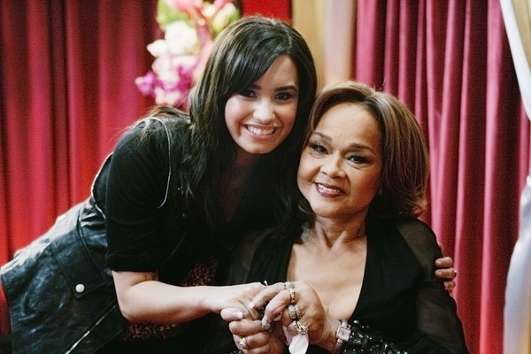 Demi Lovato with Etta James