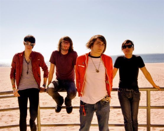 Trace Cyrus and his Metro Station bandmates