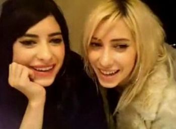 Jess and Lisa Origliasso of The Veronicas check in from Phoenix